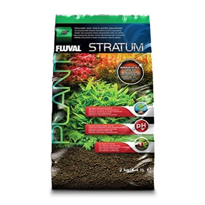Abbildung von FLUVAL Aquarien Substrat Stratum für Pflanzen und Garnelen Inhalt: 2 kg
