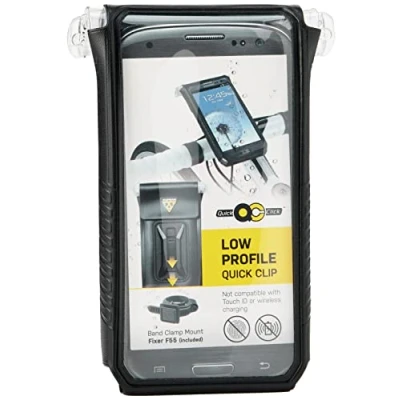 Abbildung von Topeak Unisex Adult Fahrt Hülle DryBag Handytasche für 4 5 Zoll Smartphones, Black, One Size