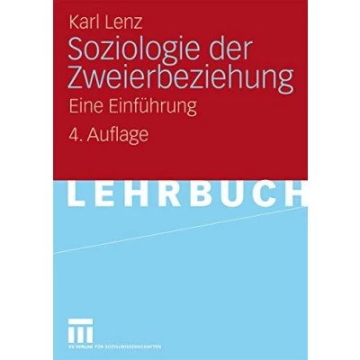 Abbildung von Soziologie der Zweierbeziehung: Eine Einführung (German Edition)