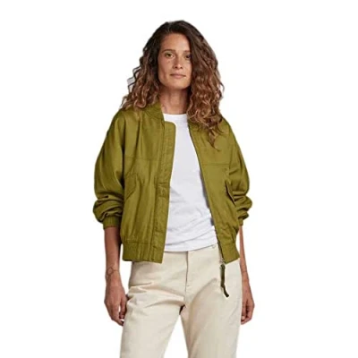 Abbildung von G Star Everyday Bomberjacke, Damen, Größe: XS, Avocado