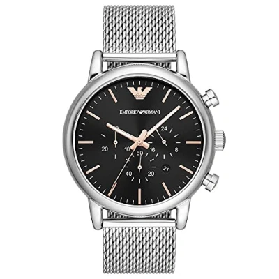 Abbildung von Emporio Armani Luigi Herrenuhr Silber AR11429