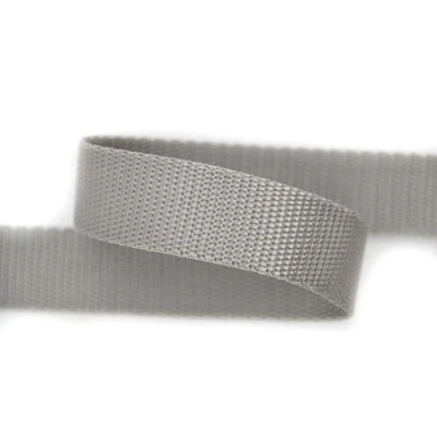 Abbildung von NTS Nähtechnik 25mm 5m Gurtband 100% Polypropylen hellgrau