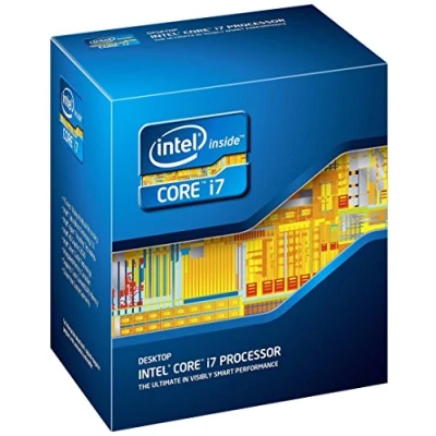 Abbildung von Intel Core i7 2600 Desktop CPU Prozessor SR00B (Renewed)