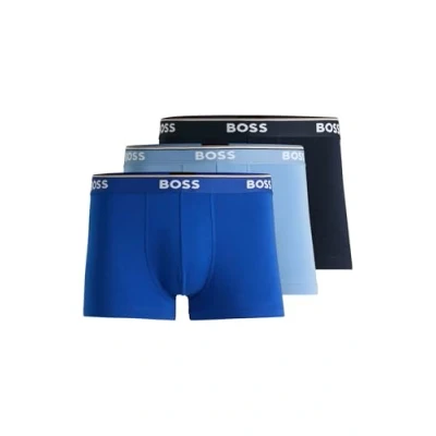 Abbildung von BOSS Power 3 PACK Boxerbriefs, Herren, Größe: Medium, Open miscellaneous