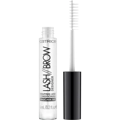 Abbildung von Catrice Lash Brow Designer Shaping And Conditioning Mascara Gel, Augenbrauengel, Nr. 010, Transparent, langanhaltend, vegan, ohne Mikroplastikpartikel, Nanopartikel frei, Parfüm, 3er Pack (3x6ml)