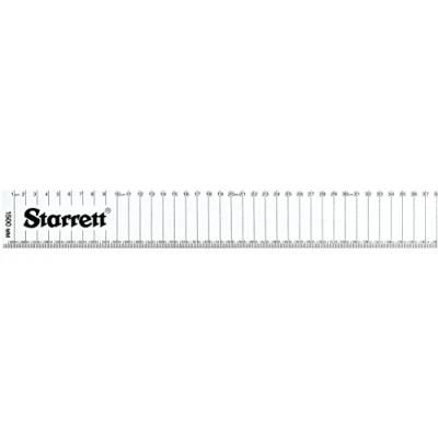 Abbildung von Starrett 36099 Aluminium Lineal mit gerader Kante