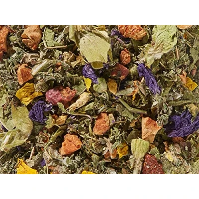 Abbildung von teemando® Kräuterteemischung Bergtee &amp; Zitrus Zitronen Grapefruit Note aromatisiert 1 kg