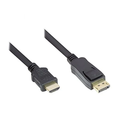 Abbildung von DisplayPort auf HDMI, Anschlusskabel 2m, Good Connections®