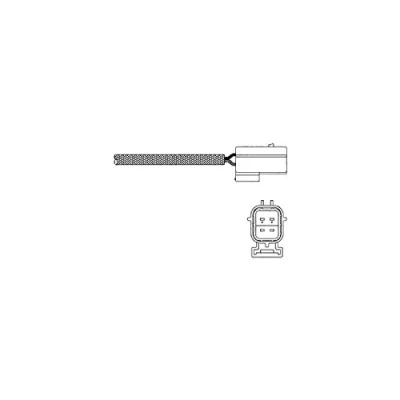 Abbildung von DELPHI ES20239 12B1 Lambdasonde Planarsonde, beheizt MG: MGF Cabrio, MG TF ZR Schrägheck, LAND ROVER: Freelander I SUV