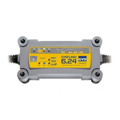 Abbildung von GYS 029460 Batterieladegerät tragbar, Erhaltungsladegerät 6B 0.8A 6, 12, 24
