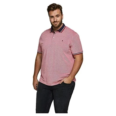 Abbildung von Jack &amp; Jones Jjepaulos Poloshirt Rio red, Herren, Größe: 3XL, red