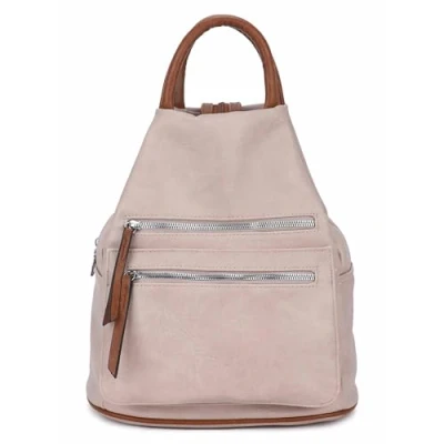 Abbildung von ITALYSHOP24 Rucksack Damen Freizeitrucksack Tasche Umhängetasche, CityRucksack Handtasche Backpack Tagesrucksack Daypack