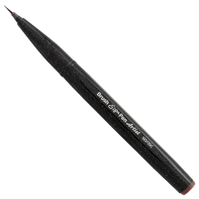 Abbildung von Pentel SESF30C EX Brush Sign Pen Artist Pinselstift mit extra feiner Pinsel Spitze, 1 Stück braun