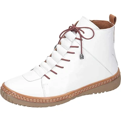 Abbildung von Manitu Stiefeletten Schnürstiefelette aus echtem Leder