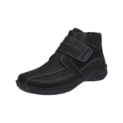 Abbildung von Josef Seibel Herren Klassische Stiefeletten New Anvers 95,Weite K (Extra weit),Wechselfußbett,uebergangsstiefel,warm,schwarz / PL10 100,45 EU