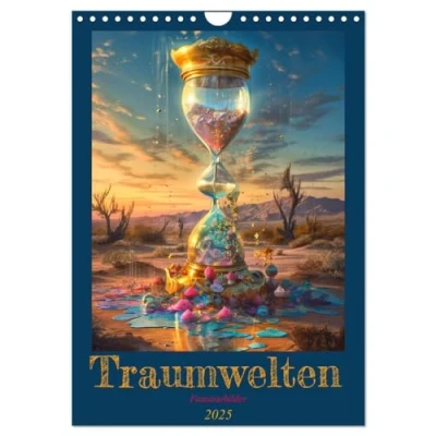 Abbildung von Traumwelten (Wandkalender 2025 DIN A4 hoch), CALVENDO Monatskalender