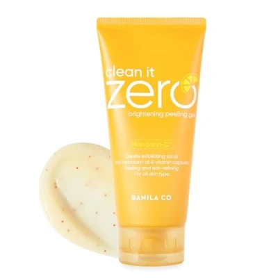 Abbildung von BANILA CO Clean it Zero Aufhellendes Peeling Gel Sanftes mit Mandarinenextrakt, koreanische Hautpflege für glatte und strahlende Haut (120 ml)