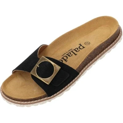 Abbildung von Palado Sardo Pantolette flach, Damen, Größe: 38, Schwarz Schuhe
