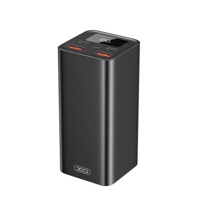 Abbildung von Powerbank 65W 20000mAh in Schwarz 2x USB A, C digitale Ladeanzeige