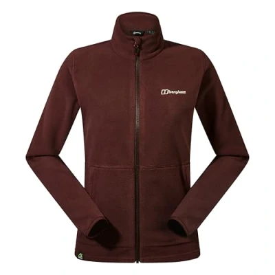 Abbildung von Berghaus Prism 2.0 Micro InterActive Jacke mit durchgehendem Reißverschluss Fleecejacke für Mädchen, Cedar Brown, 36