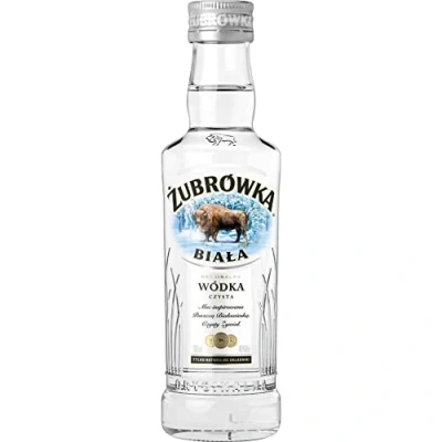 Abbildung von Weißer Wodka Żubrówka 0,2L Vodka 200 ml 40% Alkohol Geschenkidee 18+