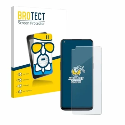 Abbildung von BROTECT Entspiegelungs Schutzglas für OnePlus Nord N10 5G Schutz Folie Panzerfolie Glas Matt [Extrem Kratzfest 9H, Anti Reflex, Fingerprint]