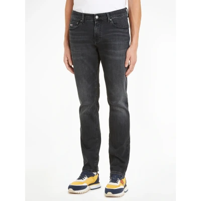 Abbildung von Tommy Jeans Scanton Slim Fit, Herren, Größe: 34x30, Denim black