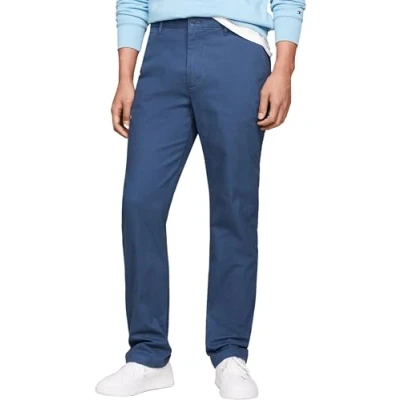 Abbildung von Tommy Hilfiger Herren Hose Essential Twill Chino Regular Fit, Blau (Aegean Sea), 34W/28L