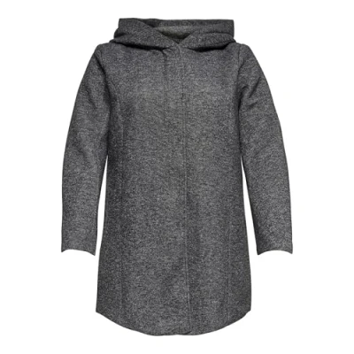 Abbildung von ONLY Carmakoma Carsedona Light COAT Kurzmantel, Damen, Größe: XL 54, Dark grey melange
