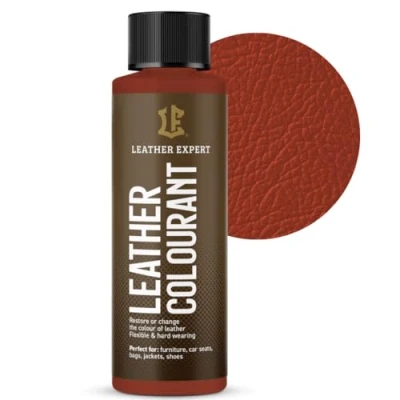 Abbildung von Sehr Deckend Wasser Lederfarbe Aprilbraun 50 ml Leather Paint für Natur und ÖkoLeder Dye Ohne Alkohol alle Lederaccessoires Reißt oder Blättert Nicht ab