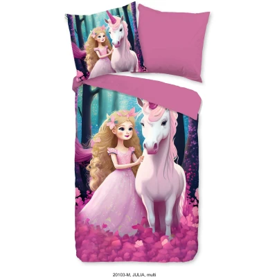 Abbildung von PURE luxury collection Kinderbettwäsche &quot;Julia&quot;, (2 tlg.), Trocknet schnell