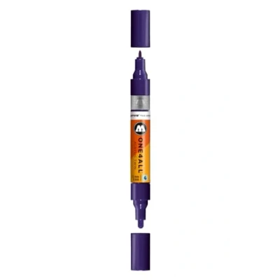 Abbildung von Molotow Permanentmarker One4All Acrylic Twin nachfüllbar 1,5 und 4mm v