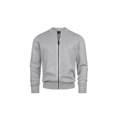 Abbildung von Indicode Jeans Inlaos Strickjacke, Herren, Größe: Small, Lt grey mix