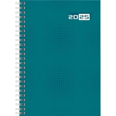Abbildung von rido/idé Buchkalender Modell futura 2 (2025), Seiten = 1 Woche, A5, 160 Seiten, Grafik Einband, petrol