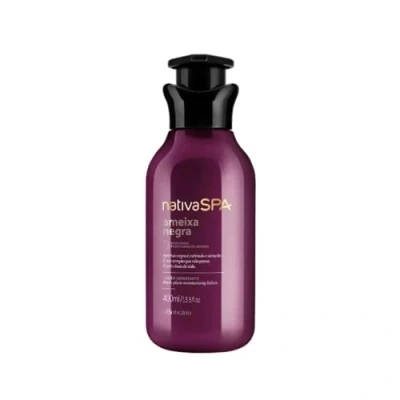 Abbildung von Feuchtigkeitsspendende schwarze Pflaume Nativa SPA 400 ml oBoticario oBoticário Loção Hidratante Ameixa Negra 400ml