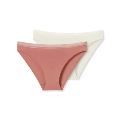 Abbildung von Schiesser 2PACK RIO Slip, Damen, Größe: 48, Sand terracotta