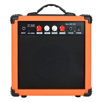 Abbildung von 3rd Avenue 15 W Guitar Practice Verstärker mit Kopfhörerausgang, Overdrive Schalter, 2 Eq Band, Ton /Gain Kontrollen kompakt tragbar Orange