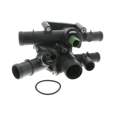 Abbildung von VEMO V15 99 1908 1 Kühlwasserthermostat 105 Original Qualität mit Dichtung Sensor Gehäuse VOLKSWAGEN: Golf 4 Schrägheck, Variant