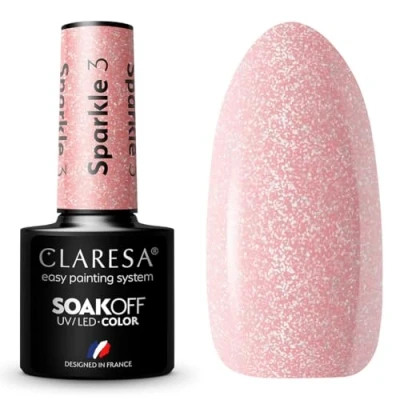 Abbildung von 3 Sparkle UV Nagellack 5 ml Claresa