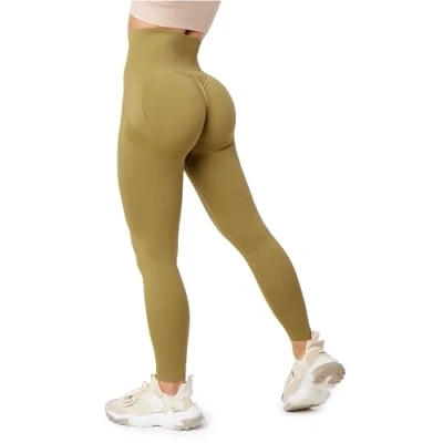 Abbildung von Bellivalini Leggings Hosen, Damen, Größe: Small, Khaki