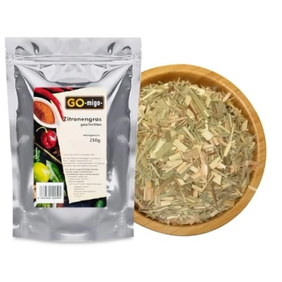 Abbildung von Zitronengras geschnitten 250g Lemongras GOmigo