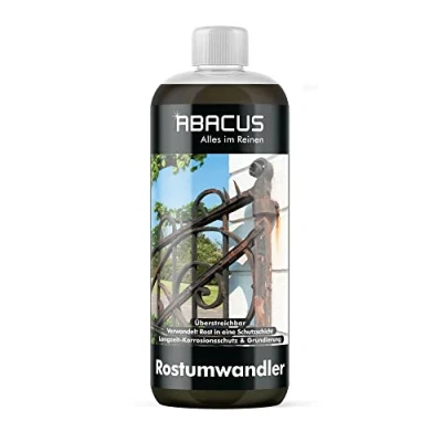 Abbildung von ABACUS® Rostumwandler, Rostentferner, Rostschutz der Rostumwandler verwandelt Rost in eine schützende Grundierung 1000 ml (2100)