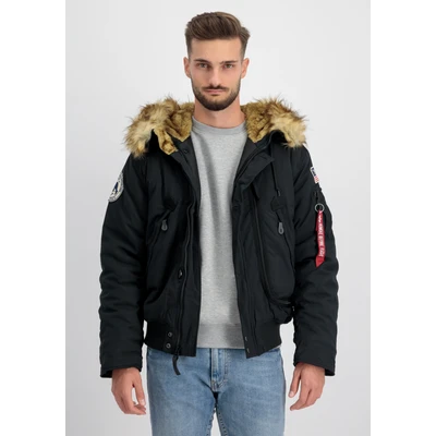 Abbildung von Alpha Industries Winterjacke, Herren, Größe: Large, Black