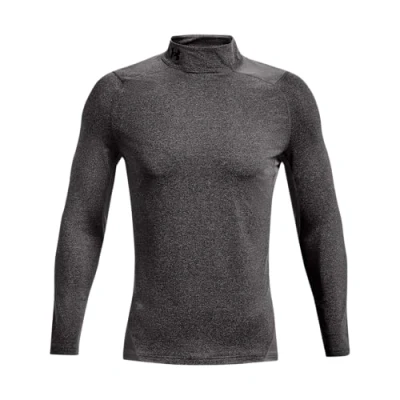 Abbildung von Under Armour Fitted MOCK Langarmshirt, Herren, Größe: XS, Grau