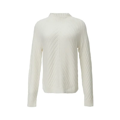 Abbildung von comma Pullover mit Strickmuster