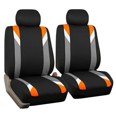 Abbildung von FH GROUP FB033ORANGE102 Schalensitzbezug (Modernistic Airbag kompatibel), 2er Set orange