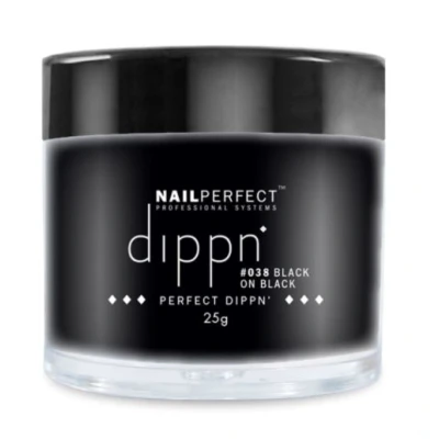 Abbildung von NailPerfect Puder Acrylic Perfect Dippn&#039; Powder #038 Black On