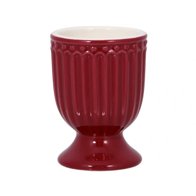 Abbildung von Greengate Alice Eierbecher claret red 6,5 cm