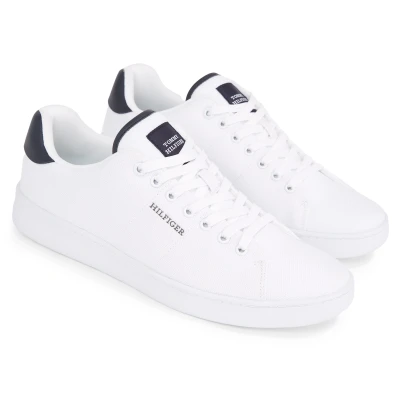 Abbildung von Tommy Hilfiger Court Cupsole Sneaker low, Herren, Größe: 40, White Schuhe