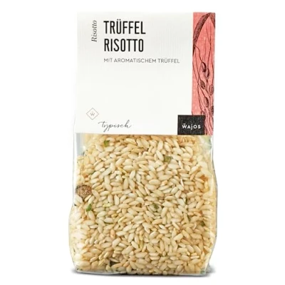 Abbildung von Wajos Trüffel Risotto, 300g: Risotto Mischung mit Carnaroli Reis und aromatischem Trüffel, für Liebhaber